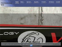 Tablet Screenshot of professionalbike.it